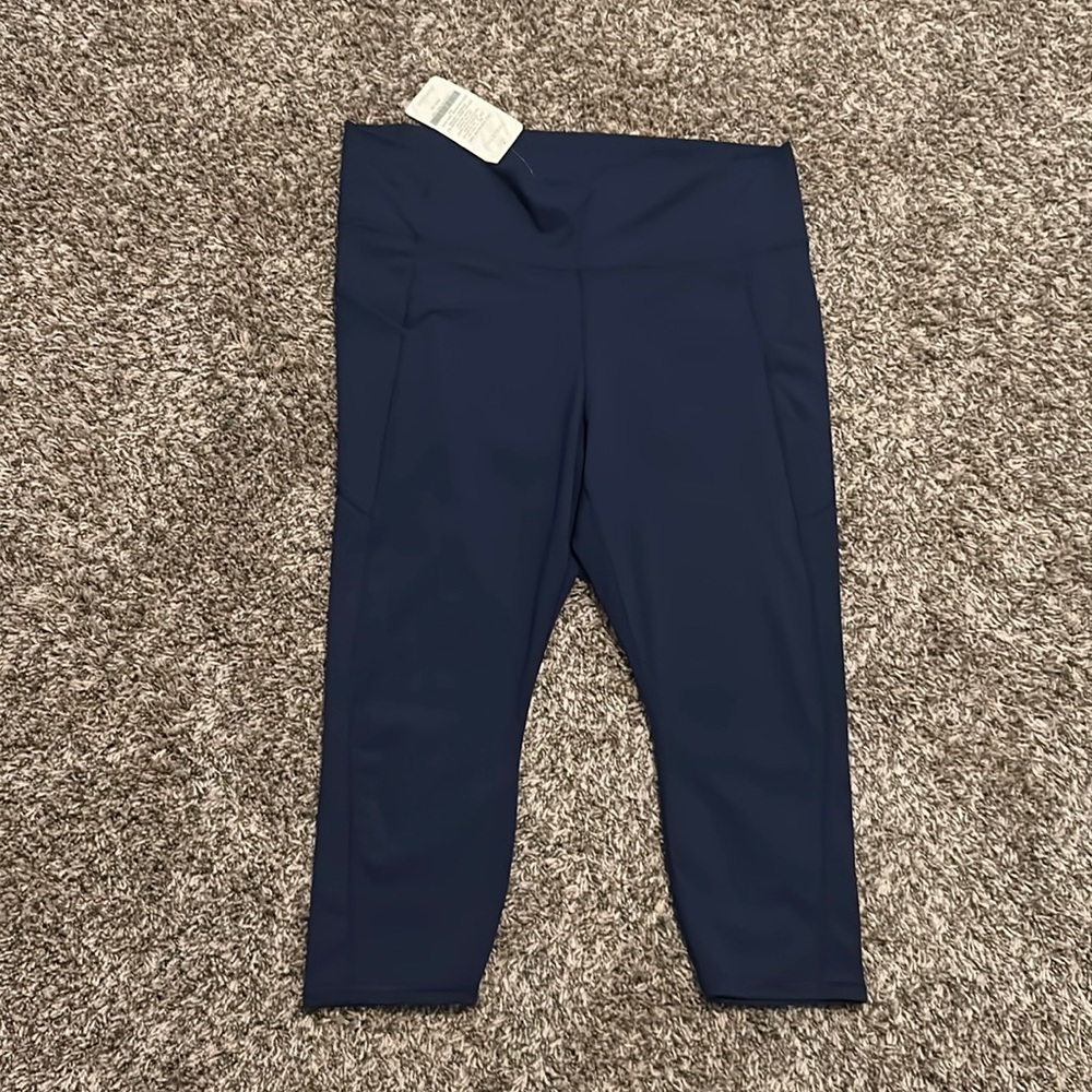 Fabletics 3X NWT navy pureluxe leggings
